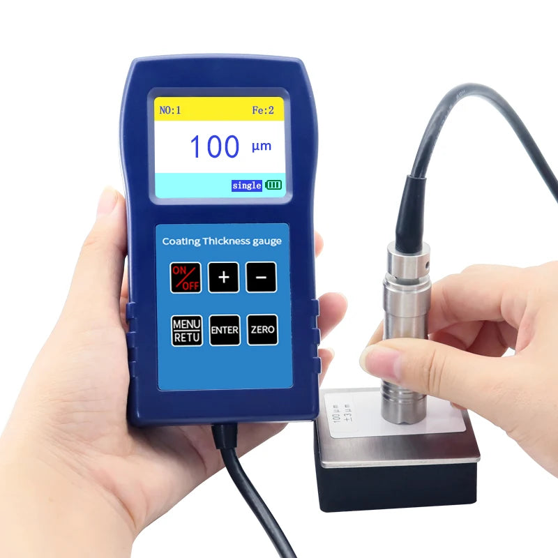 DR280 Magnetic Eddy Current Thickness Gauge Paint Layer Film Thickness Gauge Dual Purpose Paint Coating Thickness Gauge