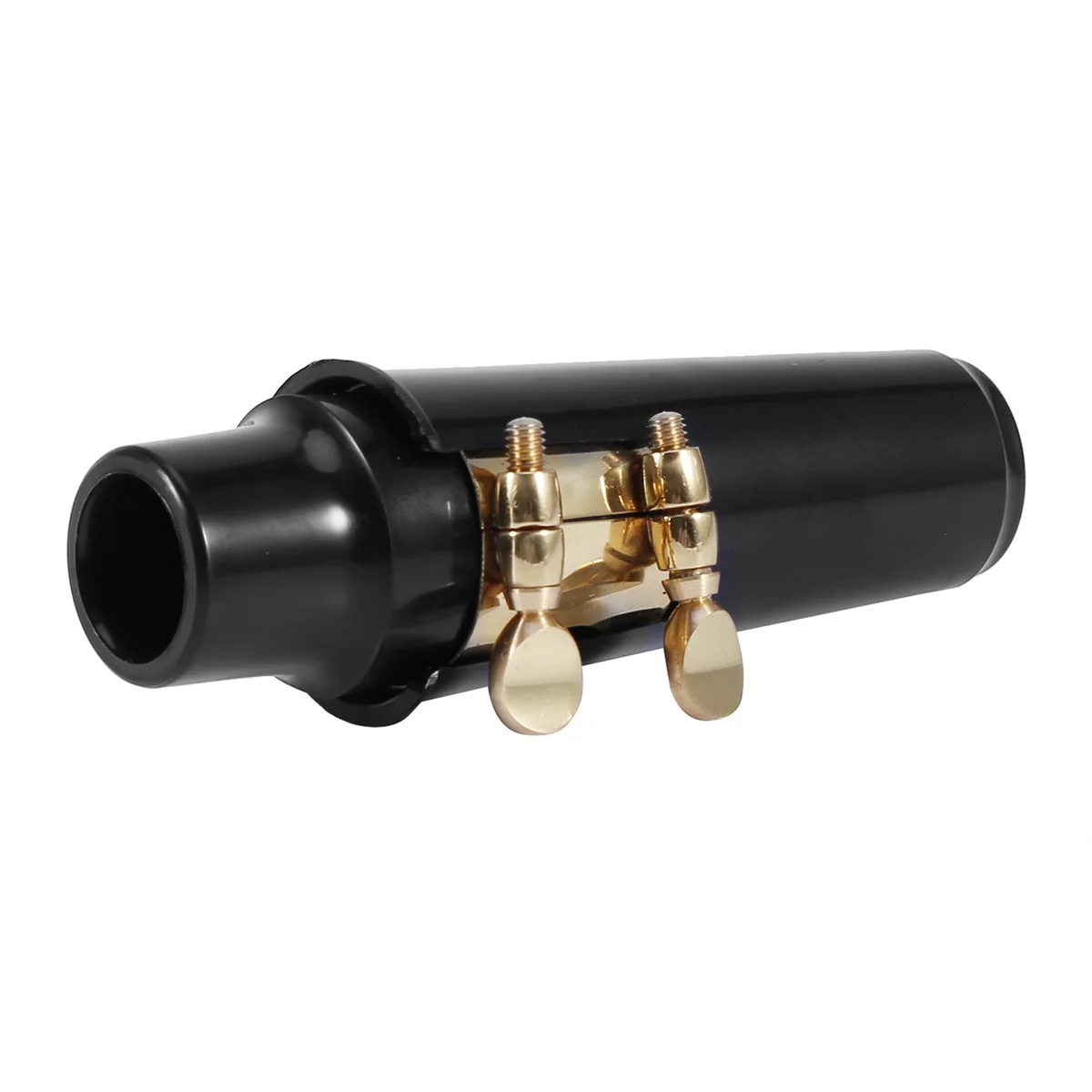 8X Alto Sax Saxophone Mouthpiece Plastic with Cap Metal Buckle Mouthpiece Patches Pads Cushions-ABJQ