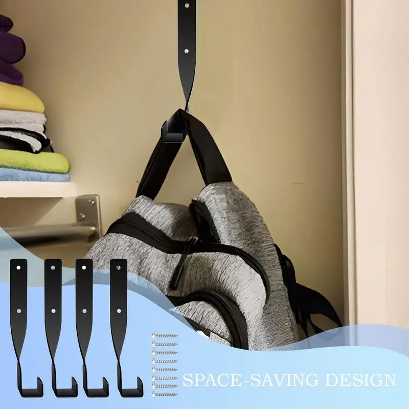 Chainsaw Holder Garden Power Tool Holder Organizer Hooks Heavy Duty Space-Saving Vertical Metal Organization For Garage Truck