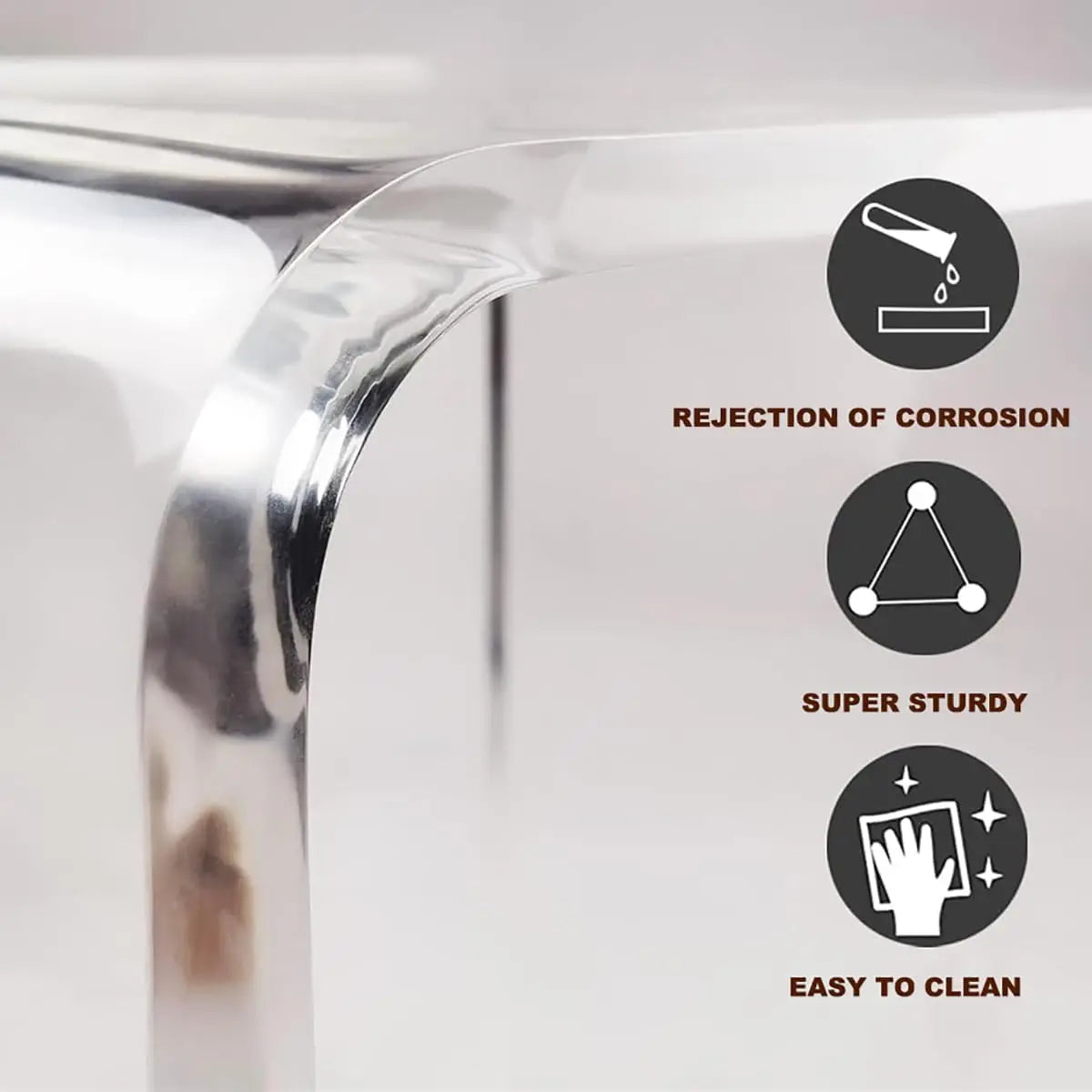 Acrylic Shower Dispenser 16"" Bathroom Shower Bench Weight Acity 700Lbs Clear Shower Foot Rest For Shaving Legs 15Mm Thi