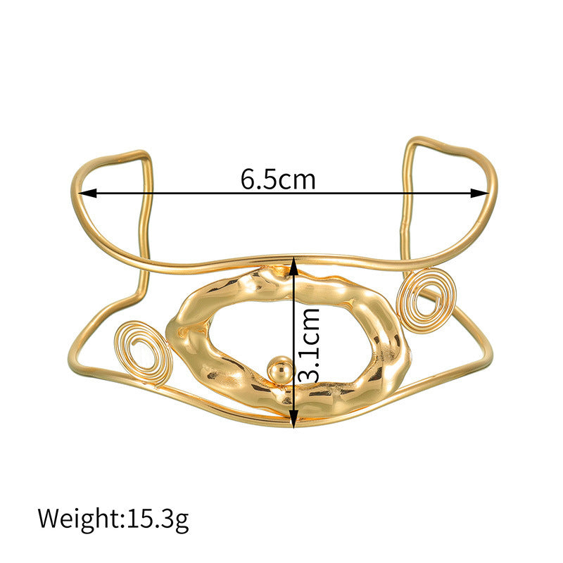 European And American New Eye-catching Hollow Bracelet