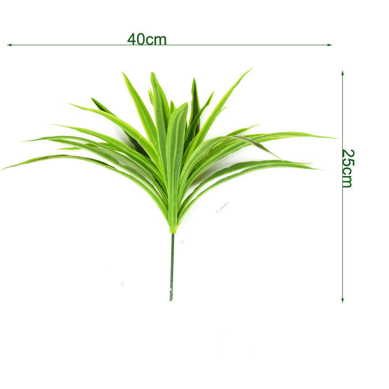 Chlorophytum plant wall flower arrangement