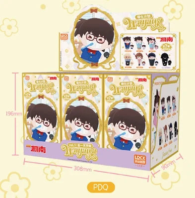 Detective Conan Blind Box Vol.1 Wayaya Style Plush Toothbrush Set Plush Pendant Anime Peripheral Figure Collectible Model Toys