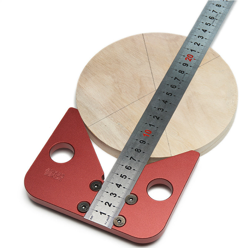 Carpenter's Center Ruler Carpenter's Round Center Line Marker Beech Scribing Gauge