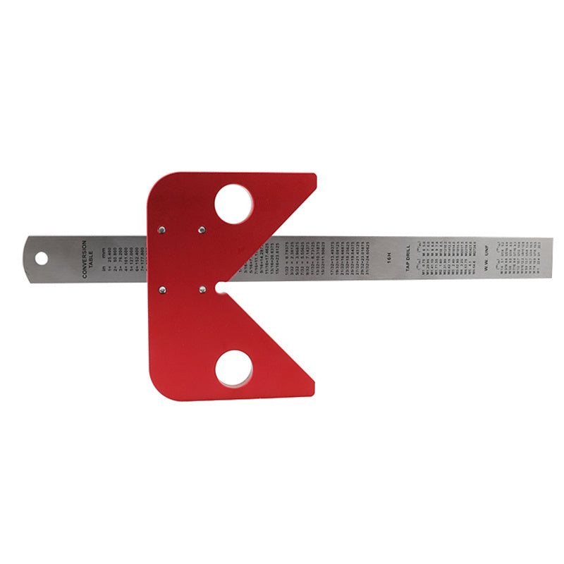 Carpenter's Center Ruler Carpenter's Round Center Line Marker Beech Scribing Gauge