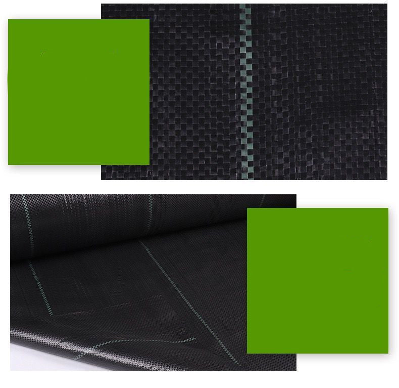 Black Sun Shading Grass Cloth For Farmland Greenhouse Plastic Grass-proof Cloth