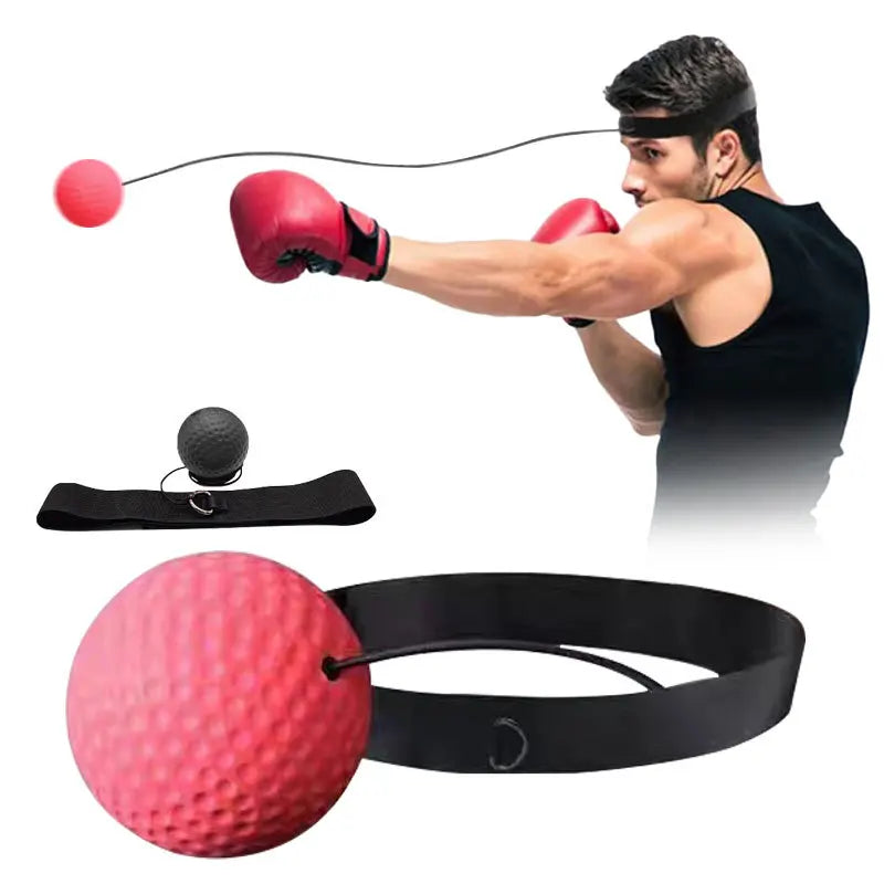 Adult Head-mounted Training Vent Ball Labeled Good Generation Sticker Reaction Ball Decompression Boxing Speed Ball