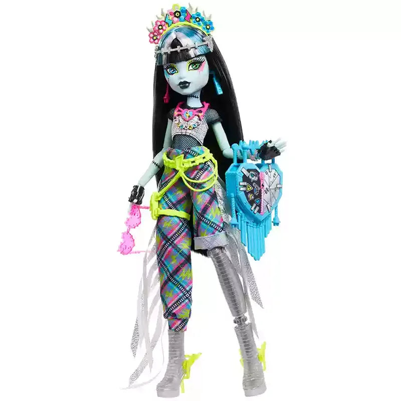 Authentic Barbie Frankie Stein Collectible Figure Gift Toy Perfect for High School Monster Fest Series Anime Cosplay Fans