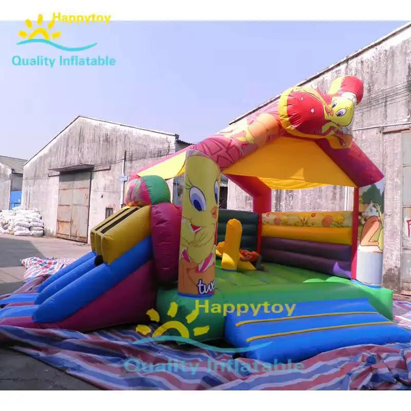 Crazy And Excited Air Bounce House Castles Combo Castle Inflatable Bouncer Commercial Bouncing Unicorn Bouncy Castle With Slide