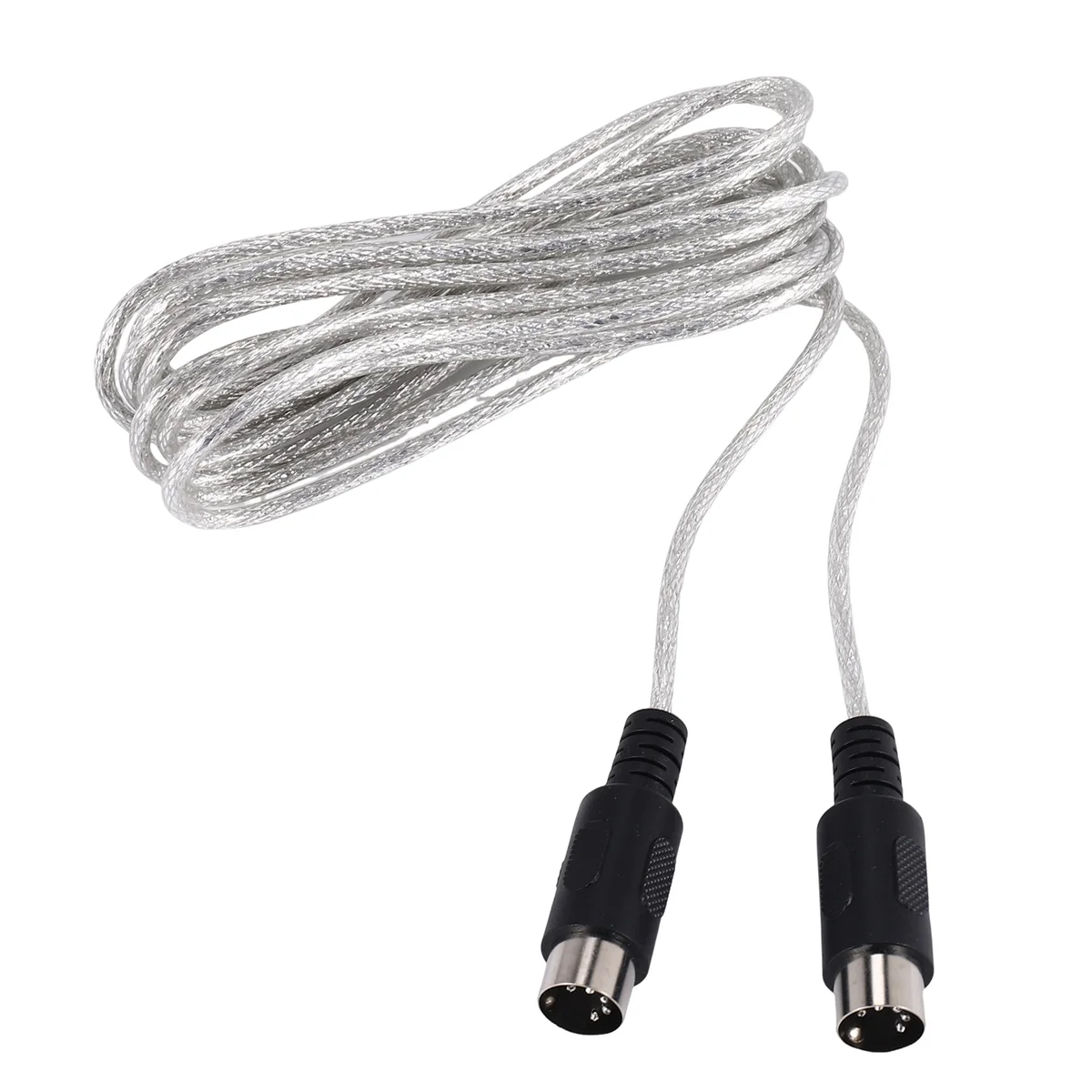 9.8FT Midi Male to Male DIN 5-Pin Music Instrument Extension Cable Connector-ABJQ