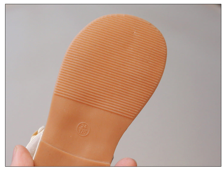 Children's Soft Sole Synthetic Leather Sandals