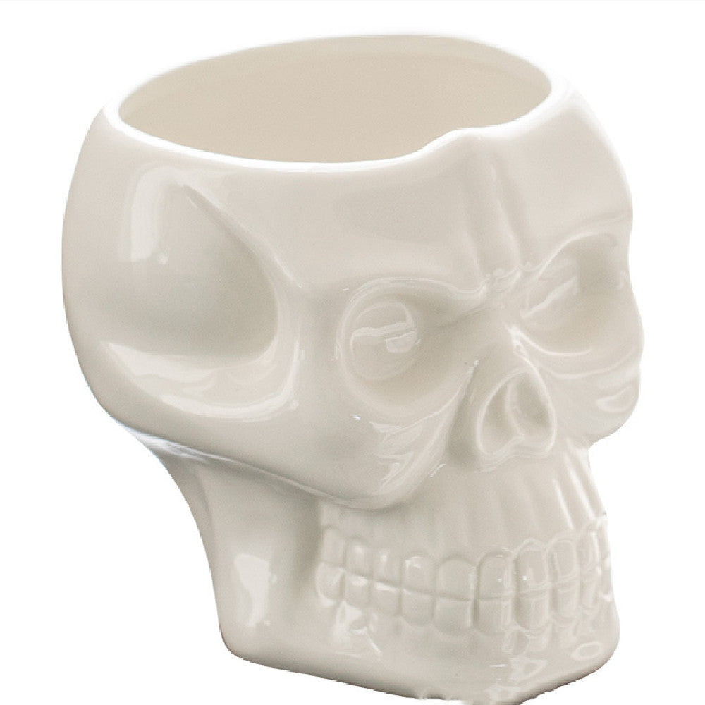 Ceramic Flower Pot Cartoon Character Skull
