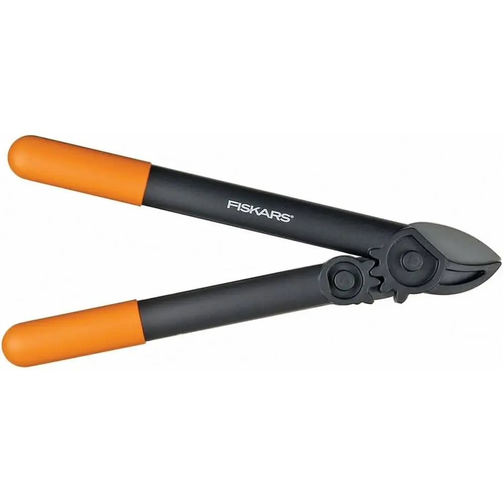 Bypass Pruner and PowerGear Super Lopper Combo Razor Sharp Blade Rust Resistant Low Friction Easy Cutting 1-1/4 Inch Capacity