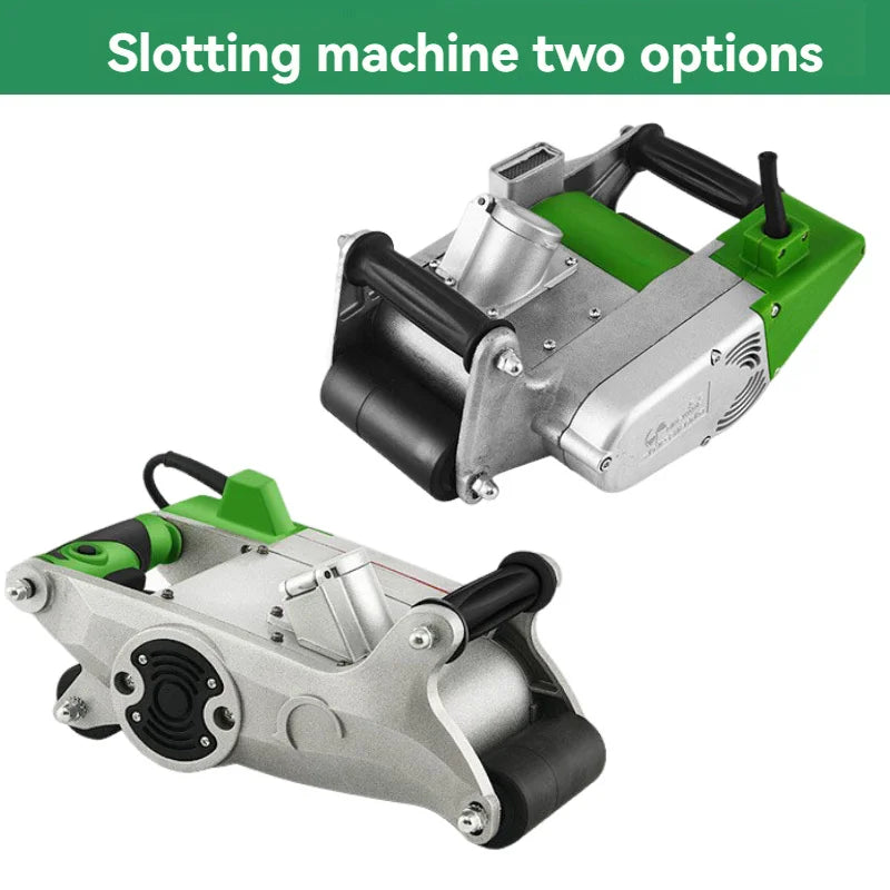 Electric Light Brick Slotting Machine Wall Line Slotting Machine Slotting 25/35MM Concrete Cutting Grooving Tools