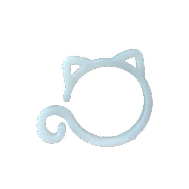 Cat-shaped Plant Plastic Clip