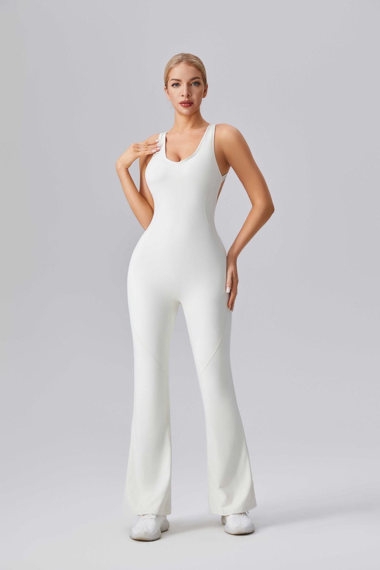 European And American Backless Sleeveless Jumpsuit Women