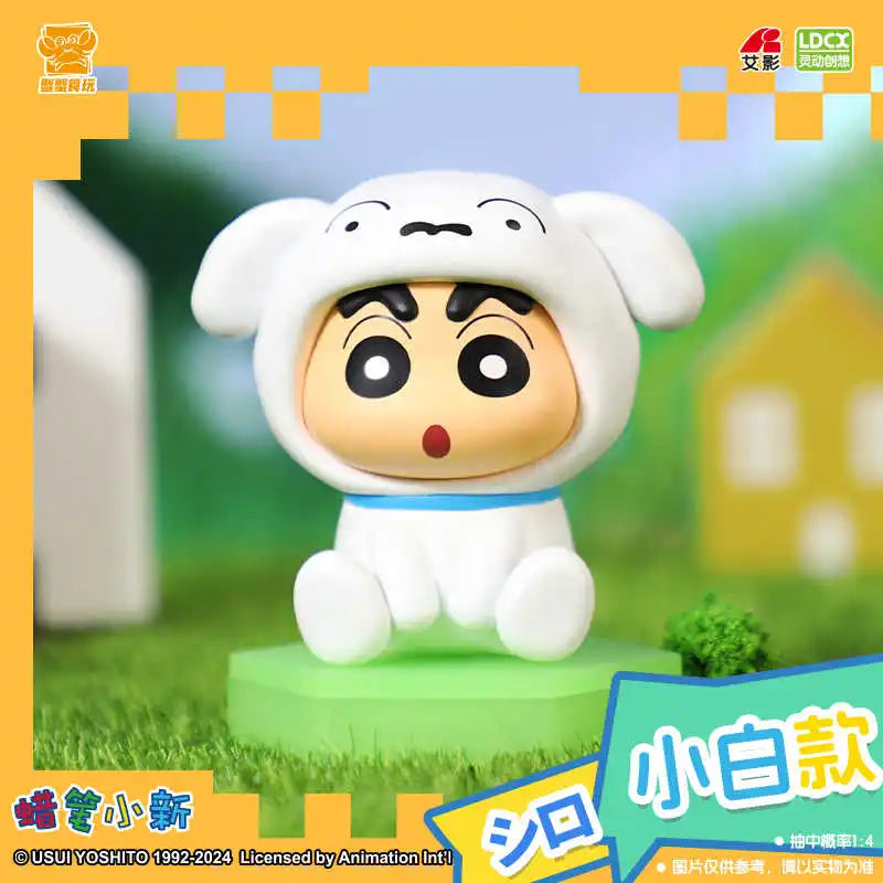 Crayon Shin-Chan Transformation Series Blind Box Ornaments Mystery Boxes Trendy Toys Figurines Model Dolls Surprise Gifts