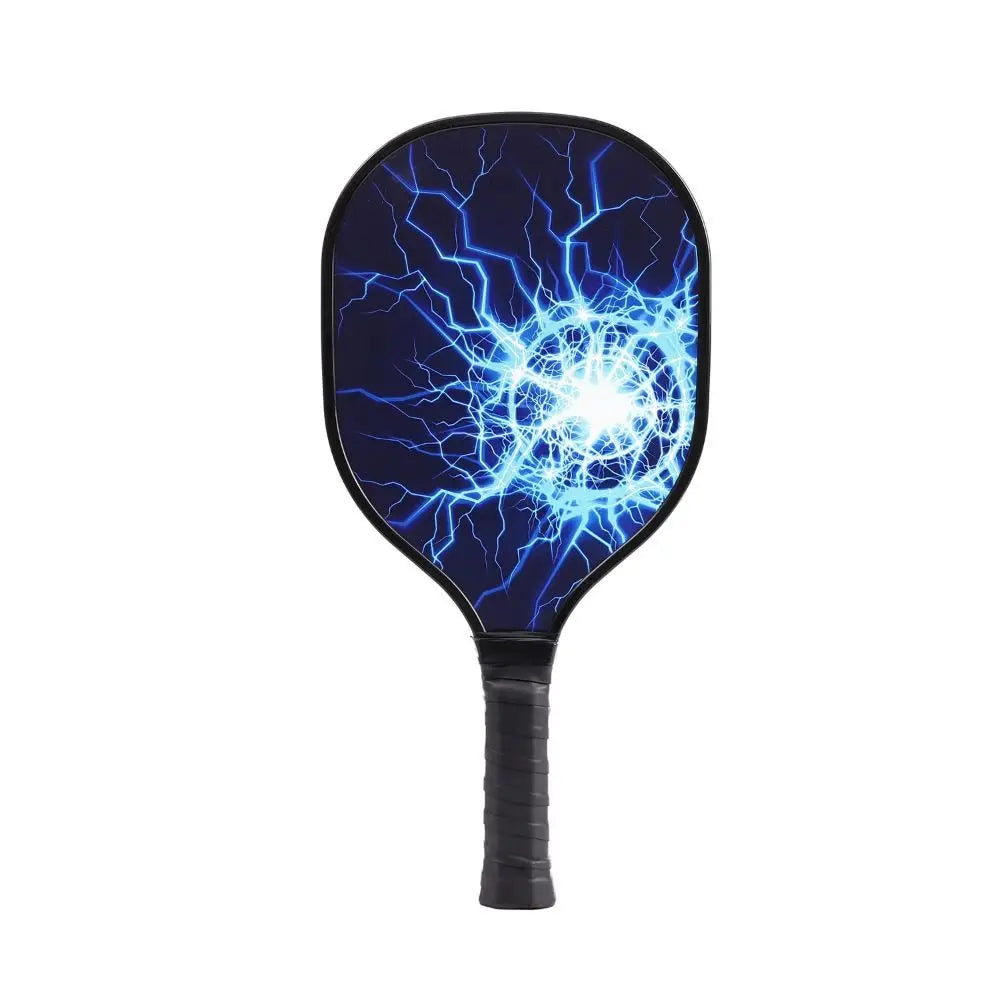 Durable Wooden Pickleball Paddles Non-Slip Colorful Pickle Ball Racket Beginner Single Racket Pickleball Training Equipment Men