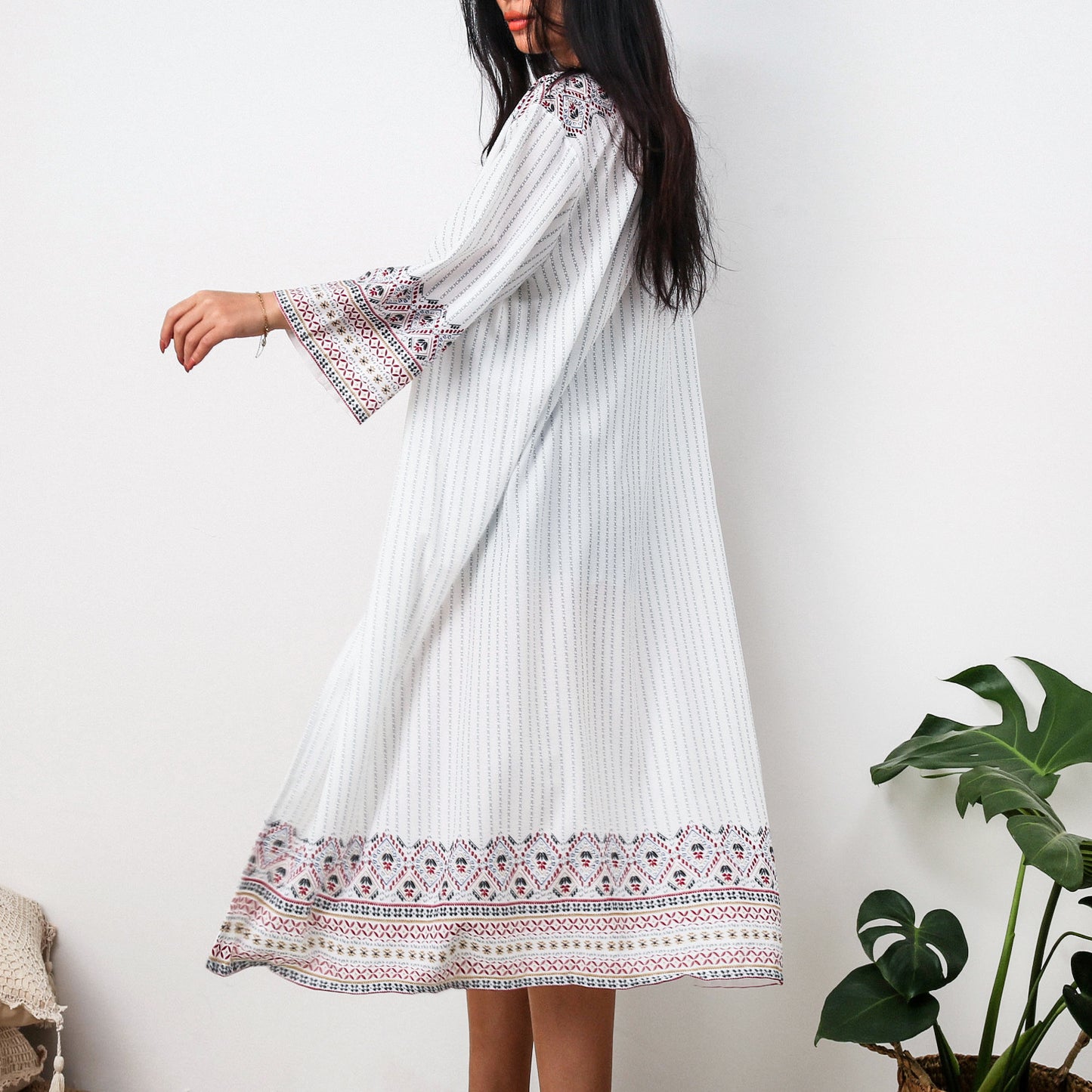 Casual Long Cardigan Blended Sunscreen Shirt