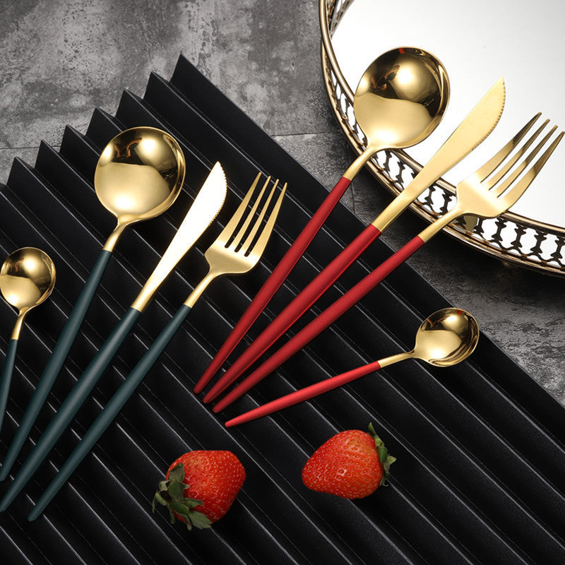 4-piece Stainless Steel Western Cutlery Set
