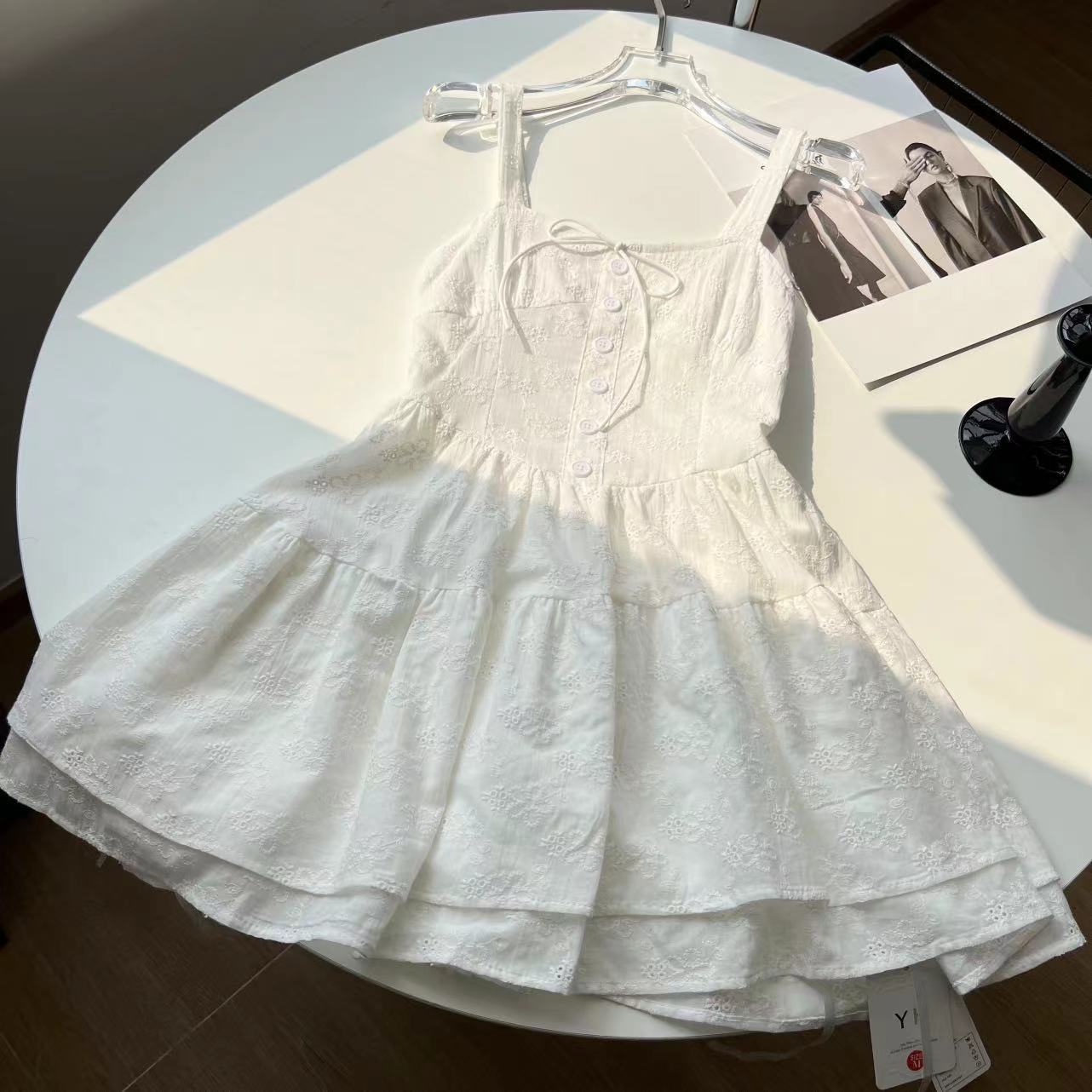 Ballet Style Suspender Dress For Women