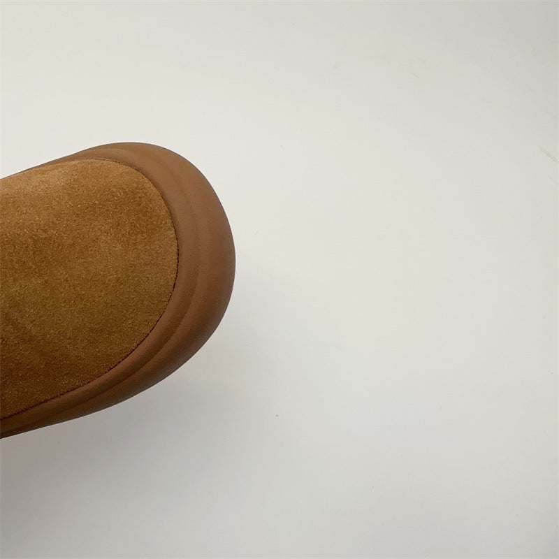 Children's Fur Integrated Cotton Boots