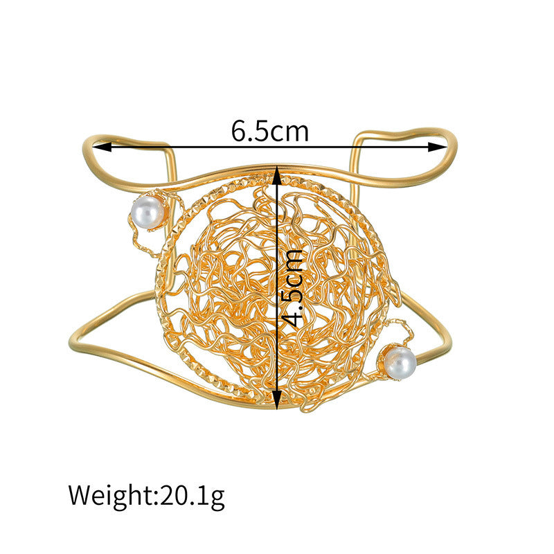 European And American New Eye-catching Hollow Bracelet