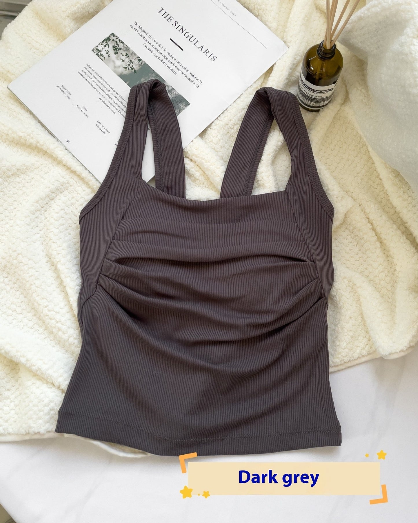 Camisole Women's Inner Strap With Chest Pad