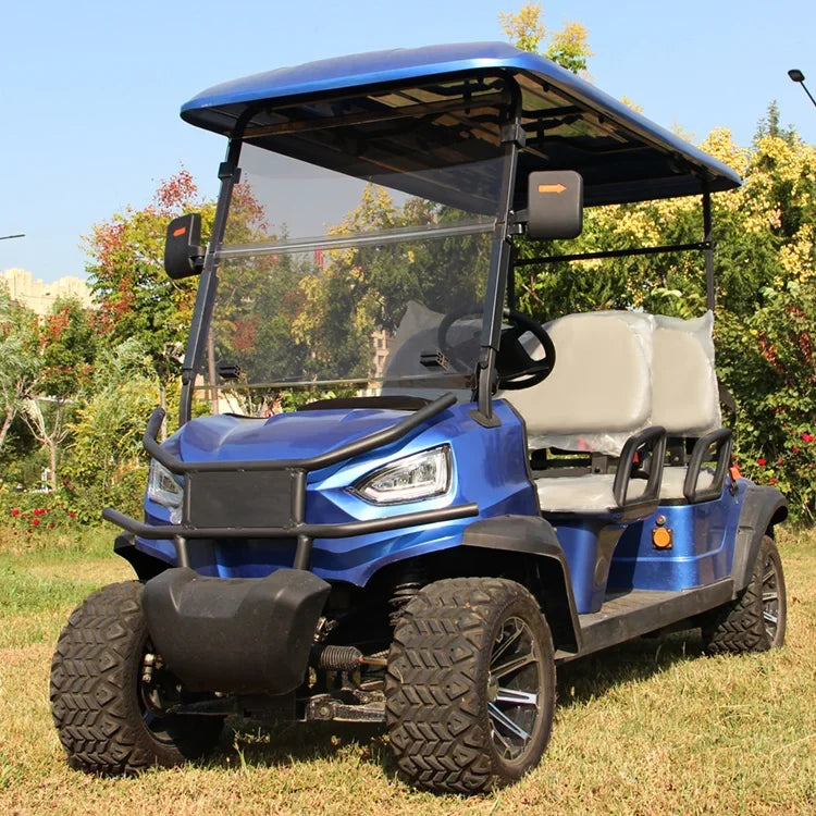 Chinese 2 Seat Electric Golf Carts Cheap Prices Buggy Car For Sale Club 48 Volt Batteries Bus Standing Golf Cart