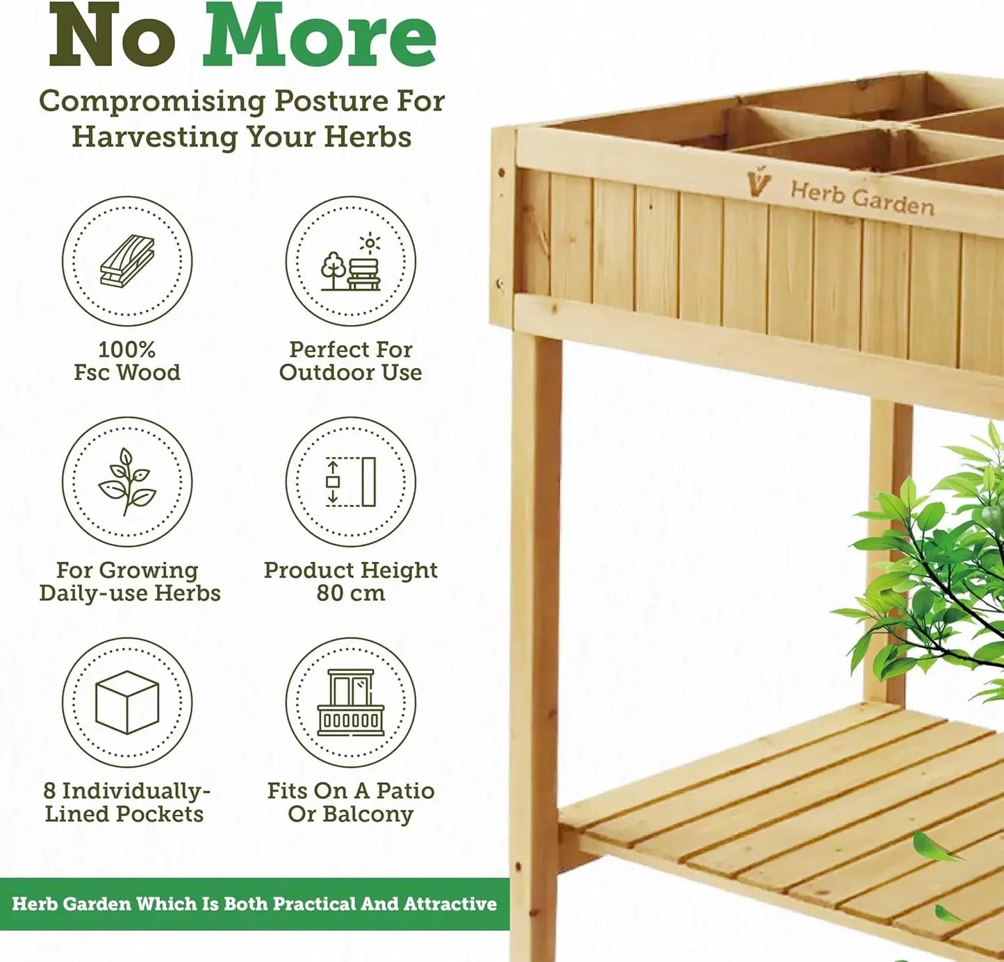 8 Pocket Herb Garden