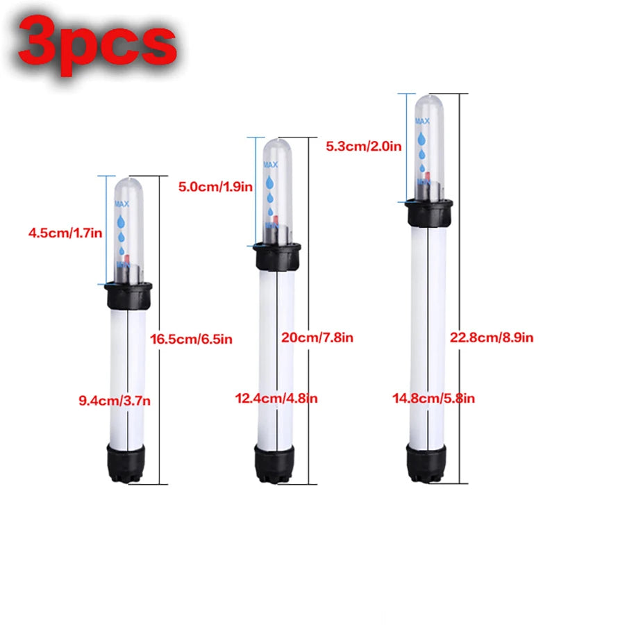 3pcs flowerpot water level indicator, humidity detector, suitable for lawns, potted plants, gardens, can prevent plant root rot