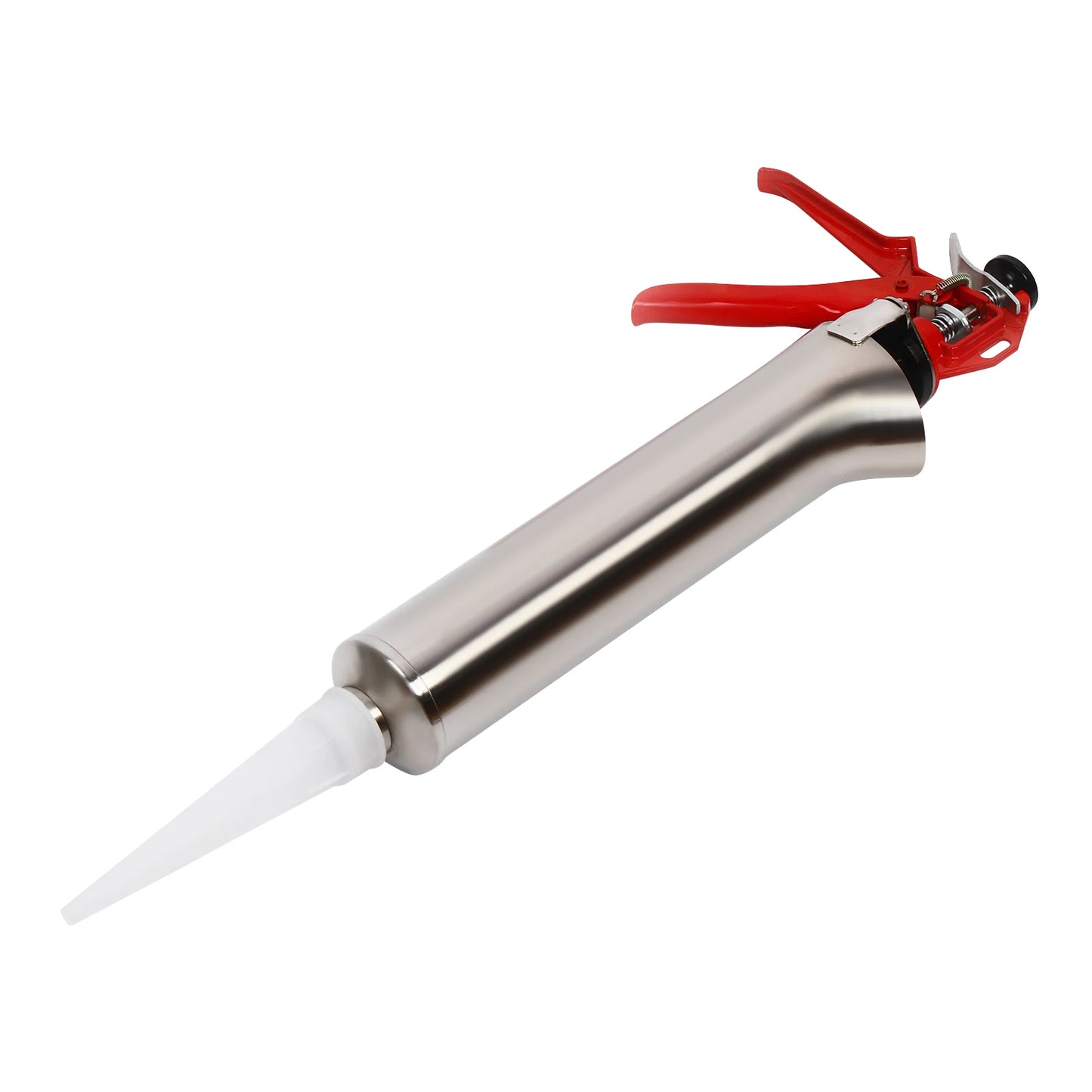 Durable Caulk Gun with Stainless Steel and Plastic Construction, Ergonomic Handle, Compact and Lightweight Design, Ideal