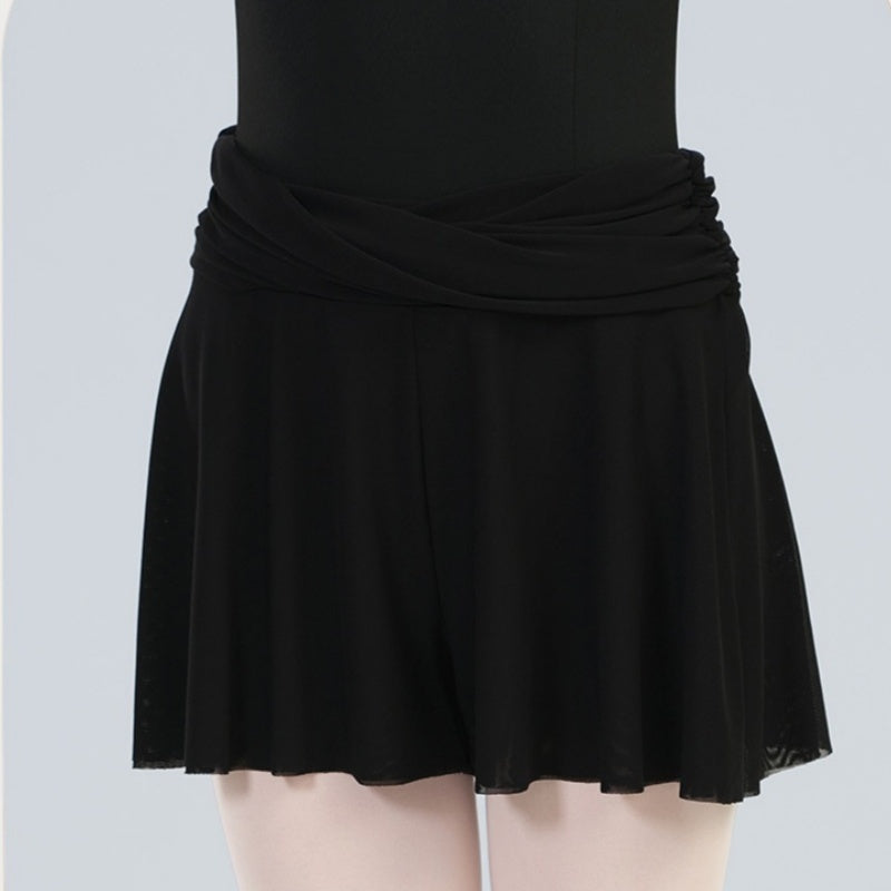 Classical Dance Practice Pants Soft Mesh Waist Head Short Pantskirt