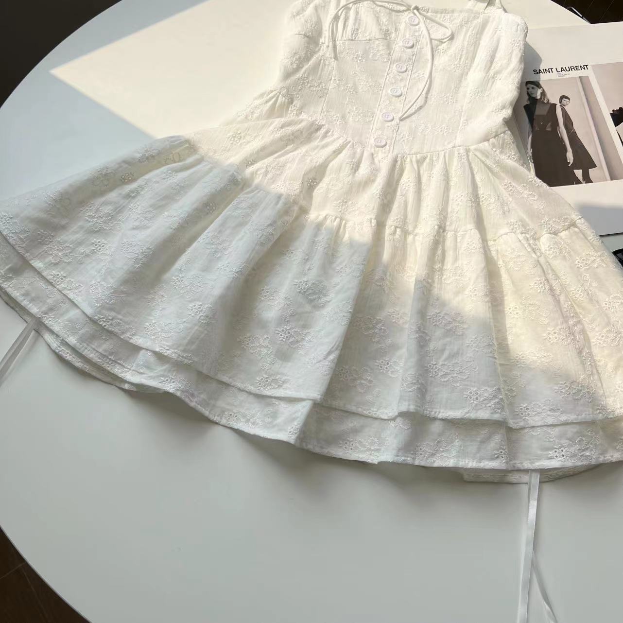 Ballet Style Suspender Dress For Women