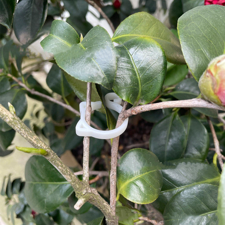Cat-shaped Plant Plastic Clip