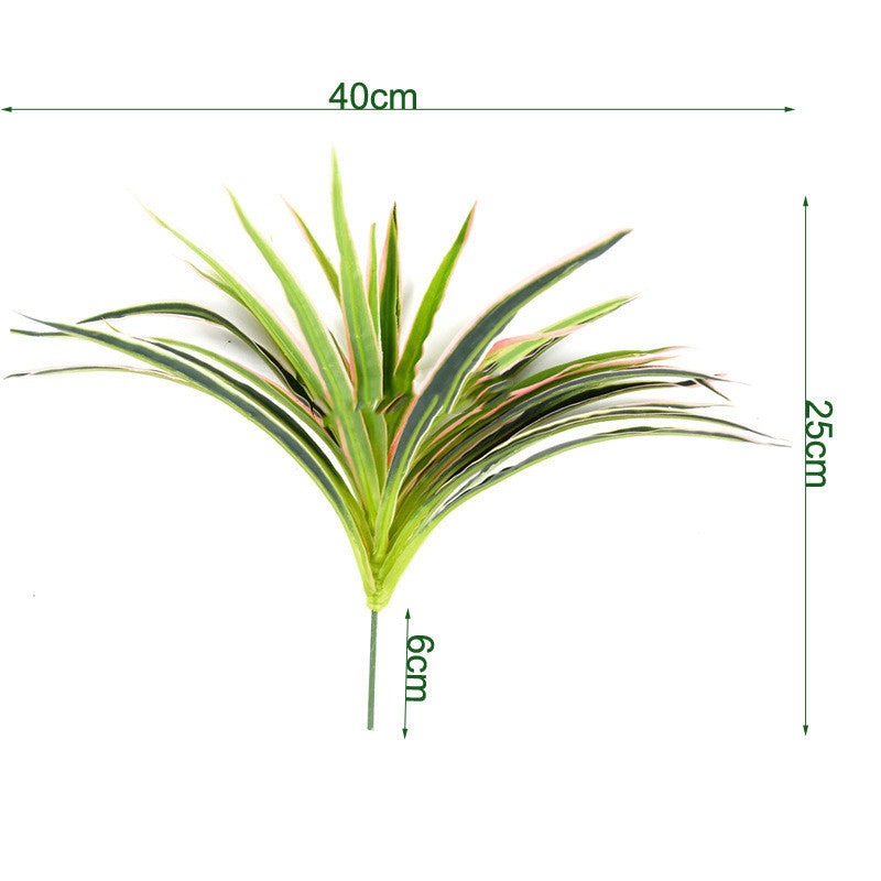 Chlorophytum plant wall flower arrangement