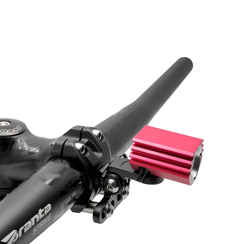 Bicycle Headlight Bracket Stem Mount Aluminum Alloy Cycling Front Light Holder Clip Camera Stand Connector Light Lamp Rack