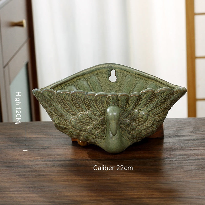 Ceramic Green Plant Flower Pot