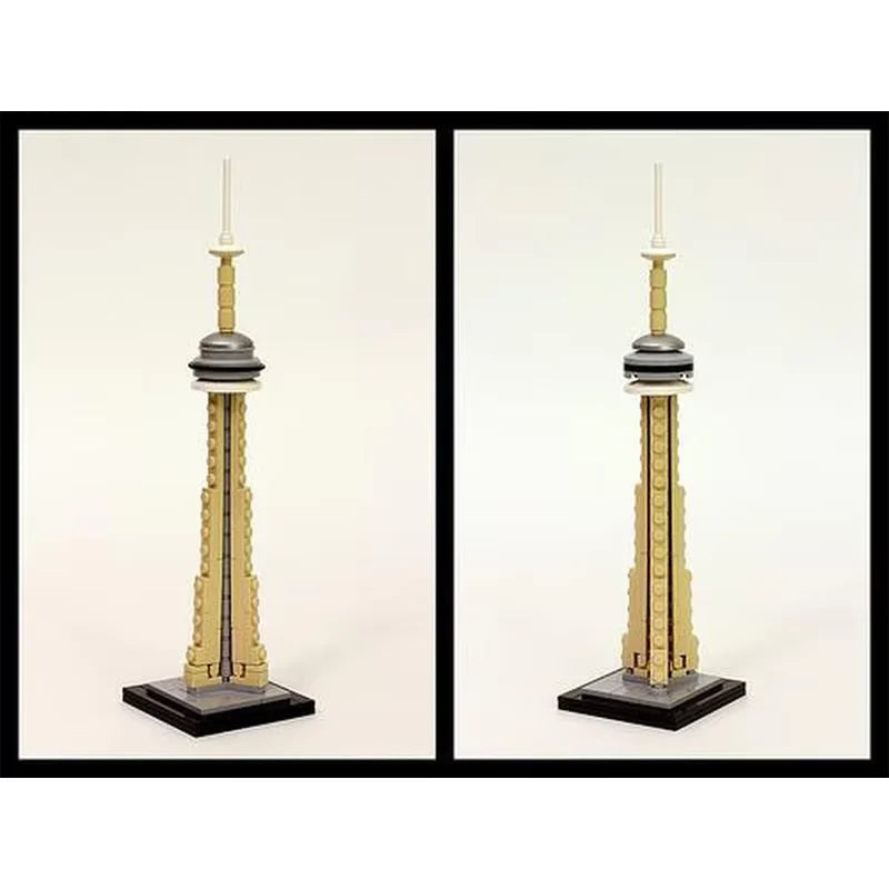 CN Tower model 67pcs is a creative holiday gift for all architectural enthusiasts