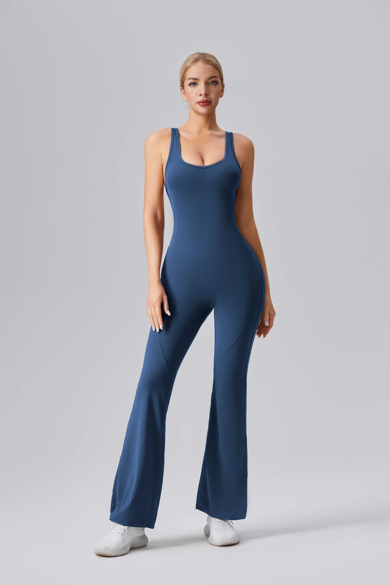 European And American Backless Sleeveless Jumpsuit Women