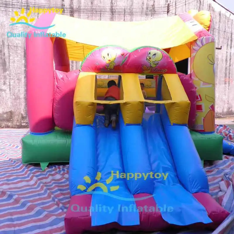 Crazy And Excited Air Bounce House Castles Combo Castle Inflatable Bouncer Commercial Bouncing Unicorn Bouncy Castle With Slide