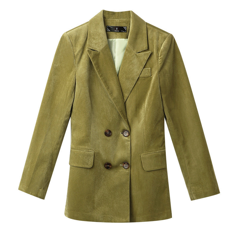 Casual British Style Waist Waist Small Suit Top Trend