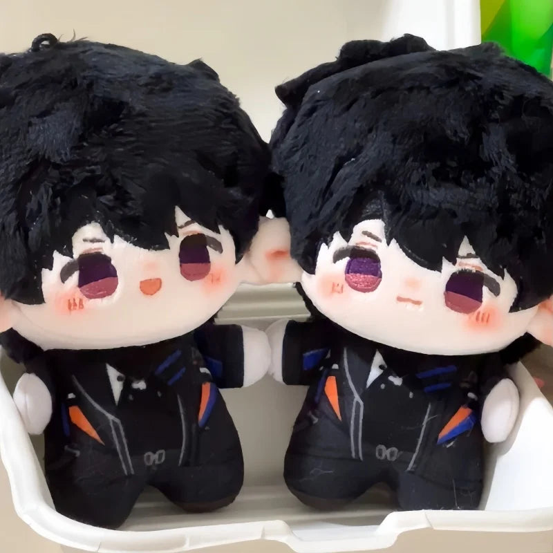 Anime Cute Love And Deepspace Caleb Soft Body Cotton Padding Toy 10cm Pendant Backpack Keychain Birthday Gifts Christmas