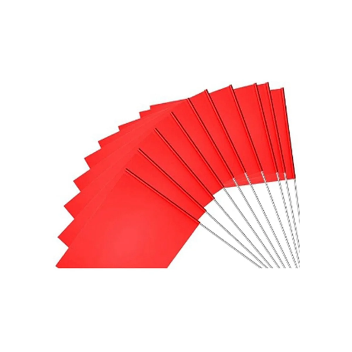 Exceptional! 20pcs Red Marking Flags for Lawn, Lawn Marking Landscape Flags, Yard Watering Flags, Non-Stick Irrigation Flags