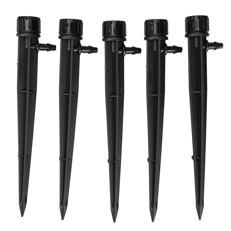 360 degree adjustable flow drip irrigation device