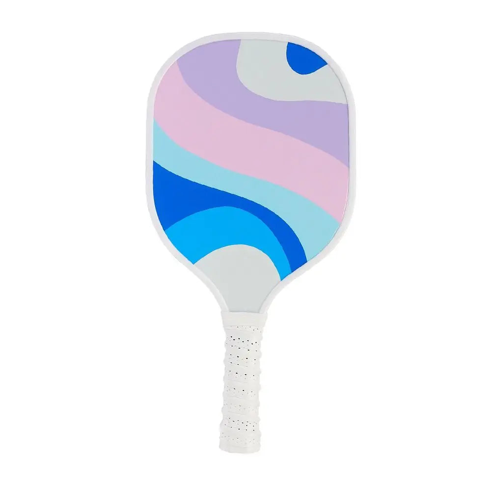 Durable Wooden Pickleball Paddles Non-Slip Colorful Pickle Ball Racket Beginner Single Racket Pickleball Training Equipment Men