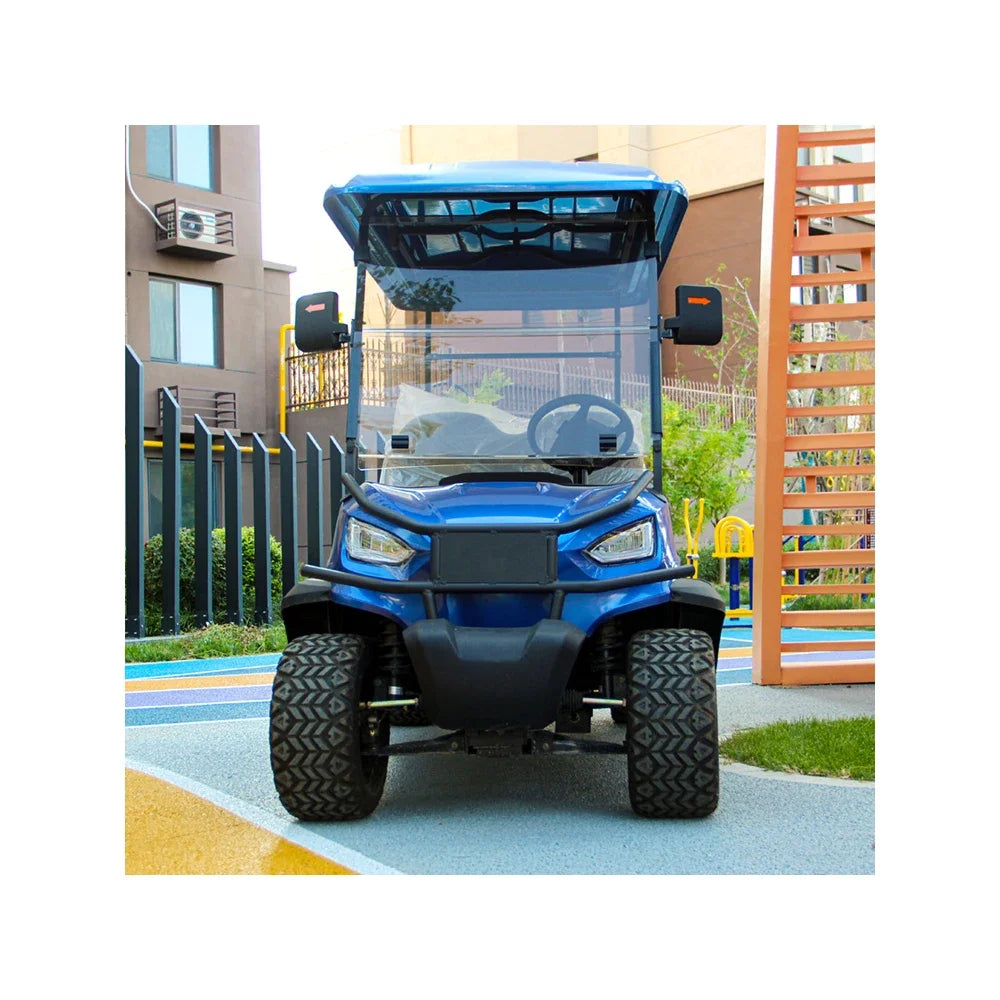 Chinese 2 Seat Electric Golf Carts Cheap Prices Buggy Car For Sale Club 48 Volt Batteries Bus Standing Golf Cart