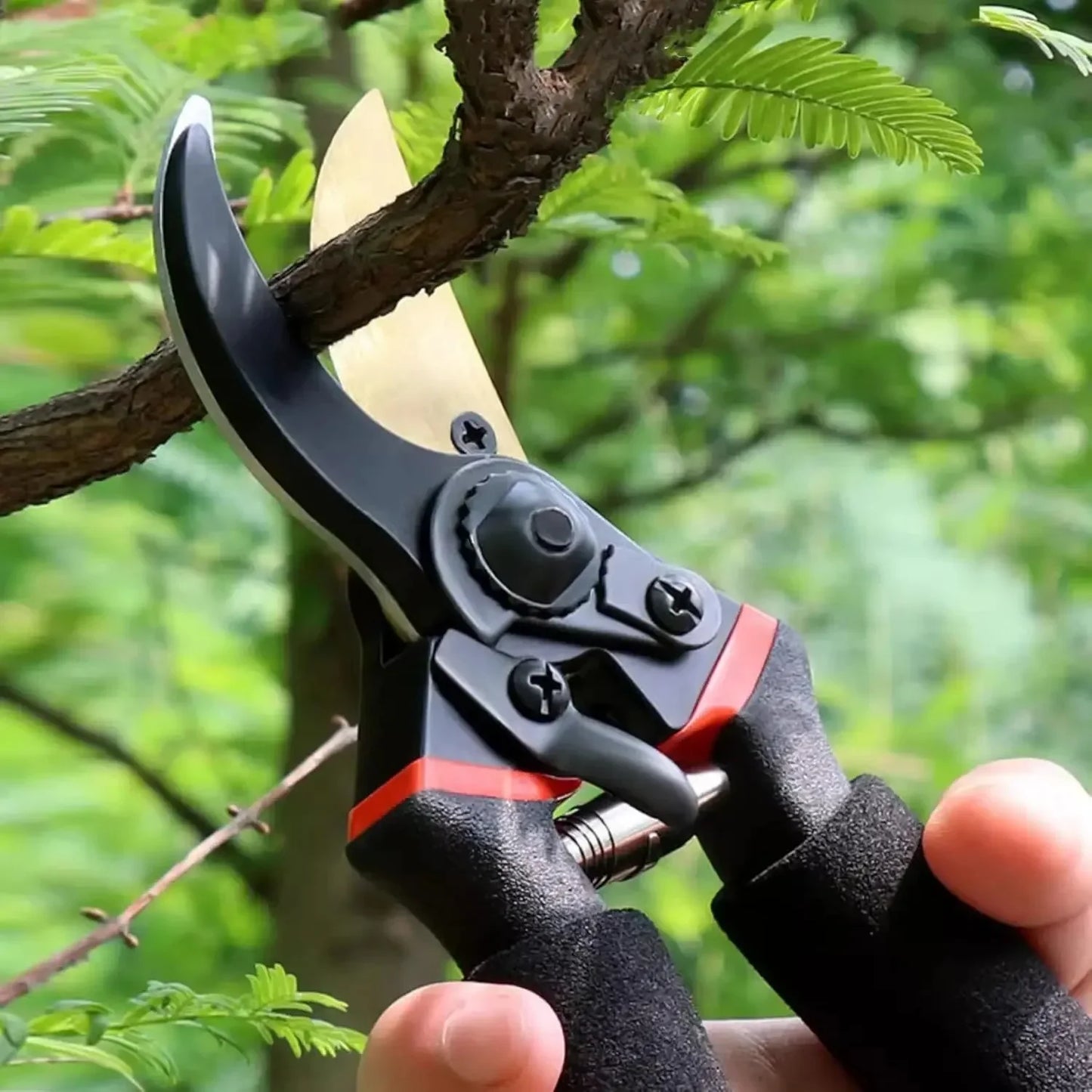 8.5" Bypass Pruning Shears for Garden, Heavy-Duty Garden Clippers,Tree Trimmers , With Sharp SK5 Blade and Soft Cushioned Handle