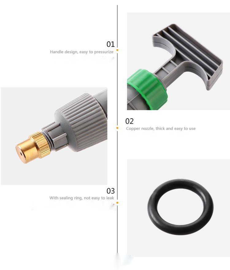 Beverage bottle universal watering sprayer nozzle household cola sprite bottle sprinkler watering can accessory nozzle