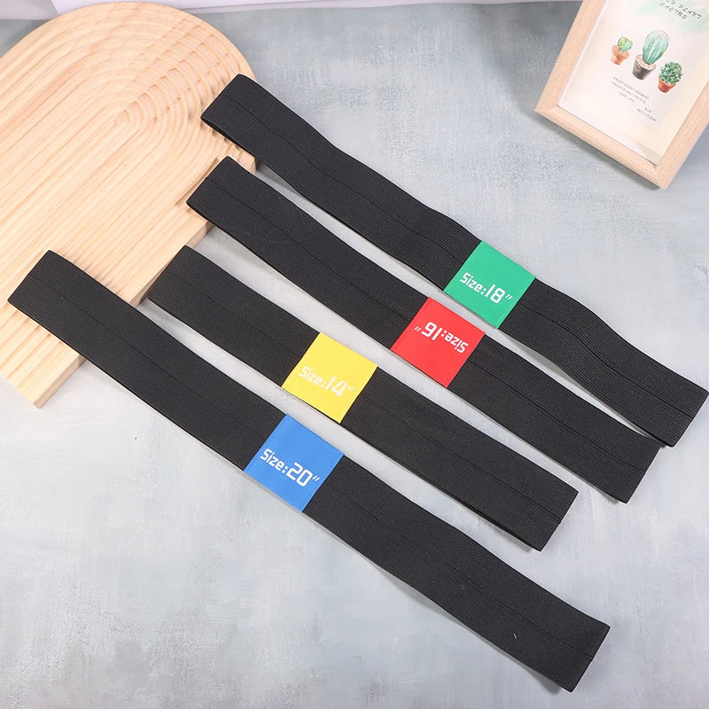 1Pieces 12in/14in/16in/18in/20in Elastic Belt Dampener Drumming Practice Pad Cymbal Mute Practice Silencer Belt Drum Kit Parts